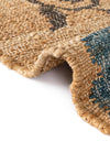 Benares Handwoven Jute Collection Area Rug -  Ramnagar Runner Multi  lifestyle 14