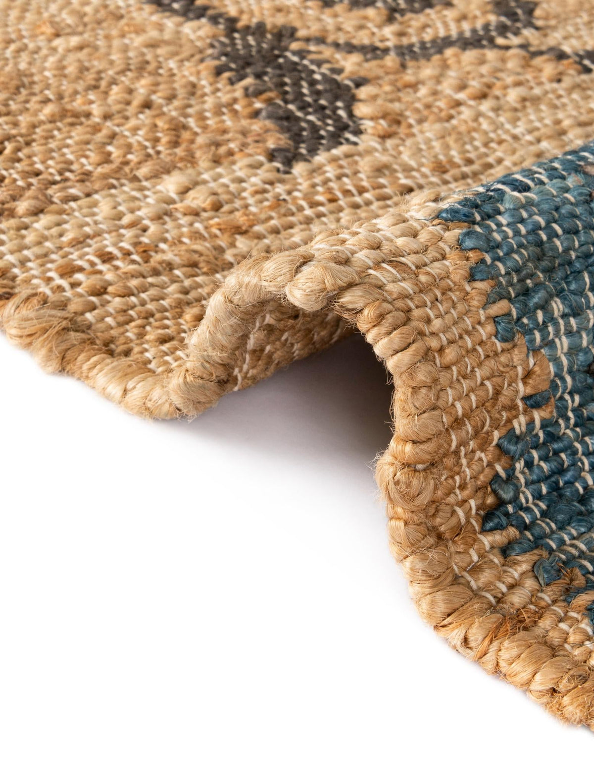 Benares Handwoven Jute Collection Area Rug -  Ramnagar Runner Multi  lifestyle 14