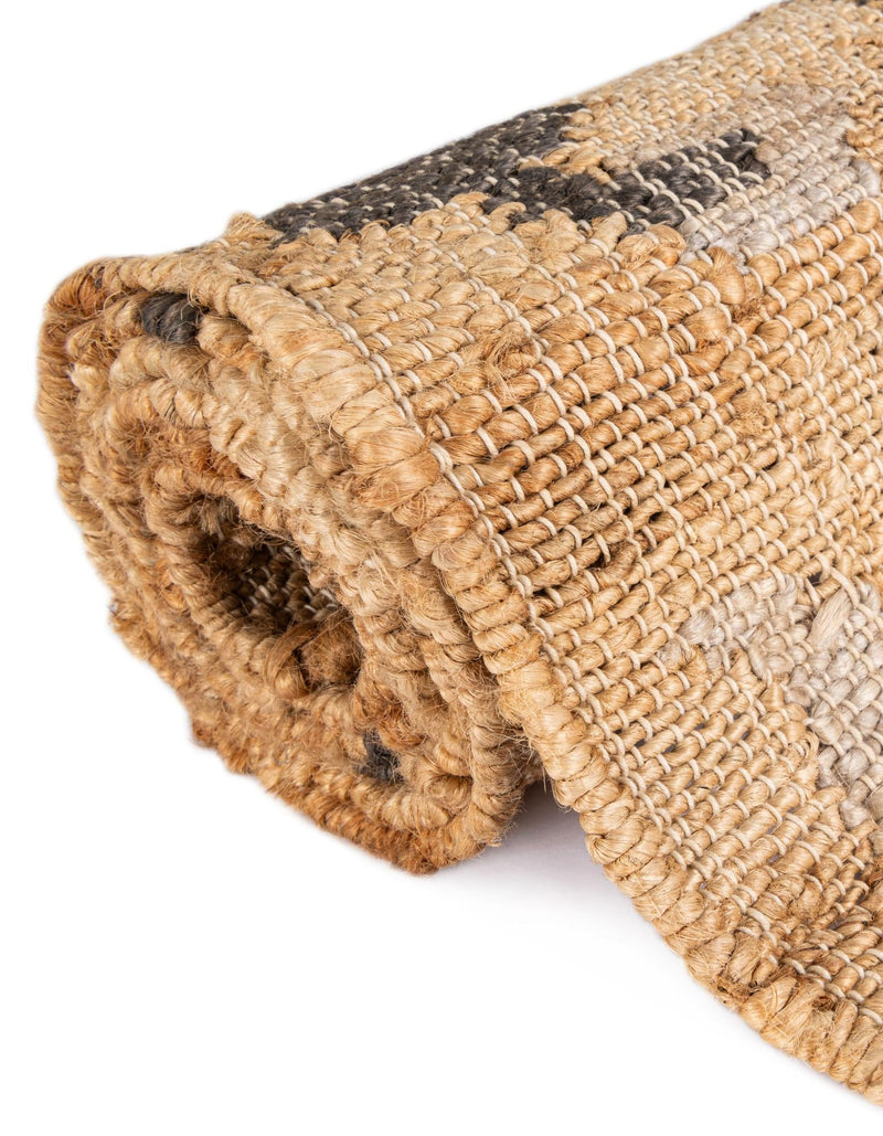 Benares Handwoven Jute Collection Area Rug -  Ramnagar Runner Multi  lifestyle 16