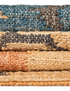 Benares Handwoven Jute Collection Area Rug -  Ramnagar Runner Multi  lifestyle 18