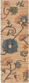 Benares Handwoven Jute Collection Area Rug -  Ramnagar Runner Multi  lifestyle 22