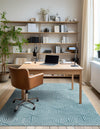 Aravalli Collection Area Rug - Udaipur Rectangle Aegean Blue  lifestyle 9