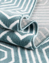 Aravalli Collection Area Rug - Udaipur Rectangle Aegean Blue  lifestyle 93