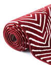 Aravalli Collection Area Rug - Udaipur Rectangle Burgundy Red  lifestyle 87