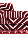 Aravalli Collection Area Rug - Udaipur Rectangle Burgundy Red  lifestyle 101