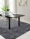 Aravalli Collection Area Rug - Udaipur Rectangle Midnight Blue  lifestyle 13