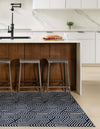 Aravalli Collection Area Rug - Udaipur Rectangle Midnight Blue  lifestyle 27