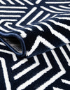 Aravalli Collection Area Rug - Udaipur Rectangle Midnight Blue  lifestyle 48