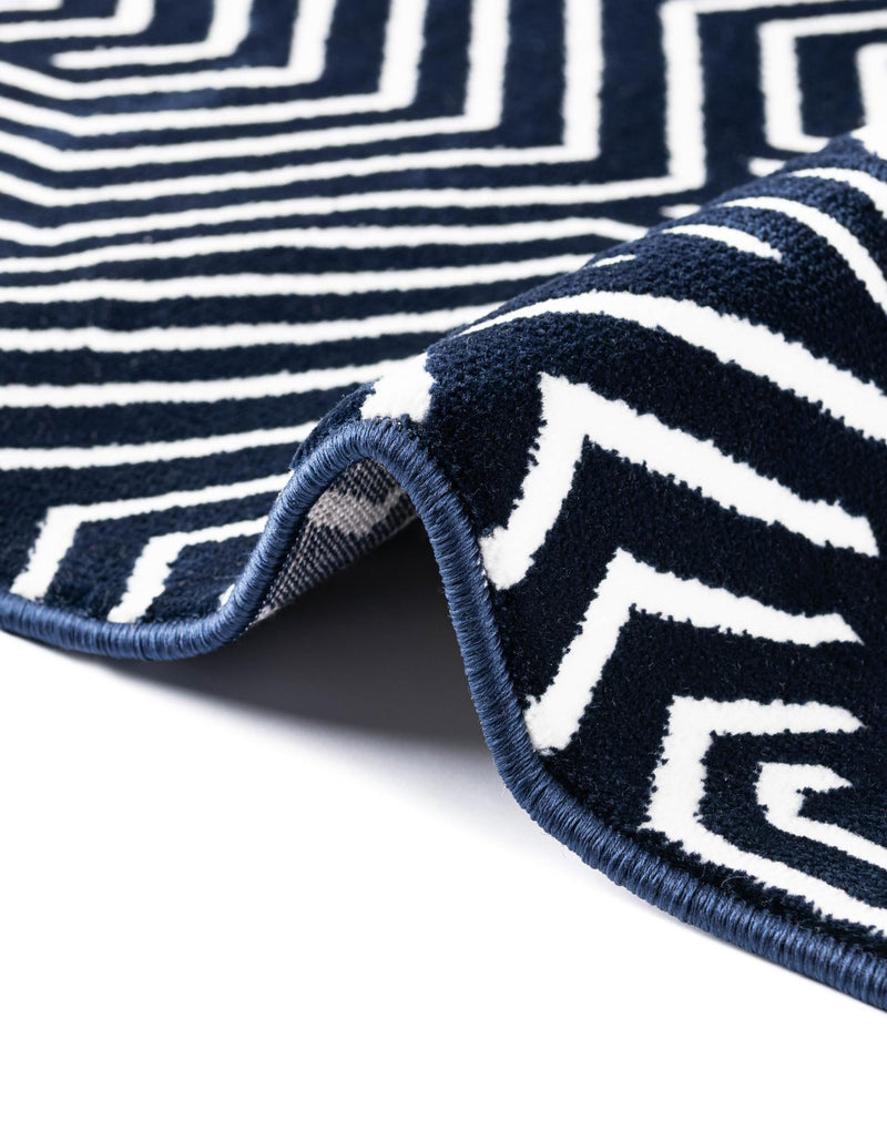 Aravalli Collection Area Rug - Udaipur Rectangle Midnight Blue  lifestyle 76