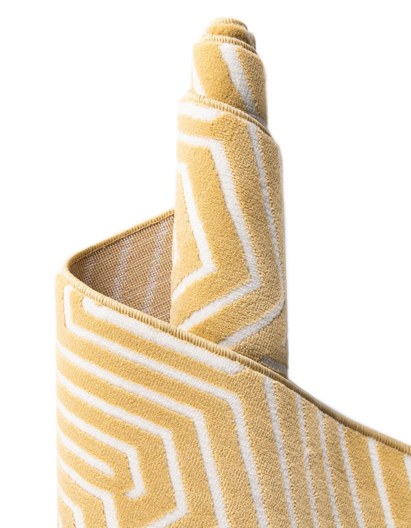 Aravalli Collection Area Rug - Udaipur Rectangle Yellow  lifestyle 85