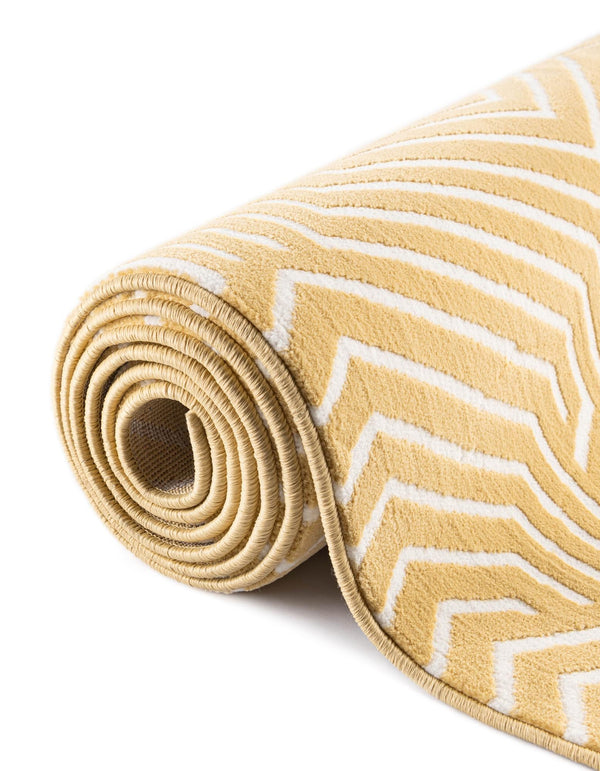 Aravalli Collection Area Rug - Udaipur Rectangle Yellow  lifestyle 92