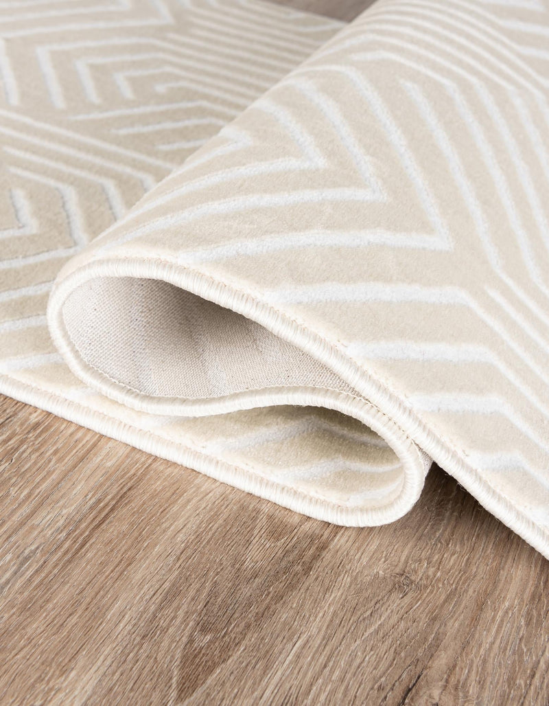 Aravalli Collection Area Rug - Udaipur Rectangle Ivory White  lifestyle 14