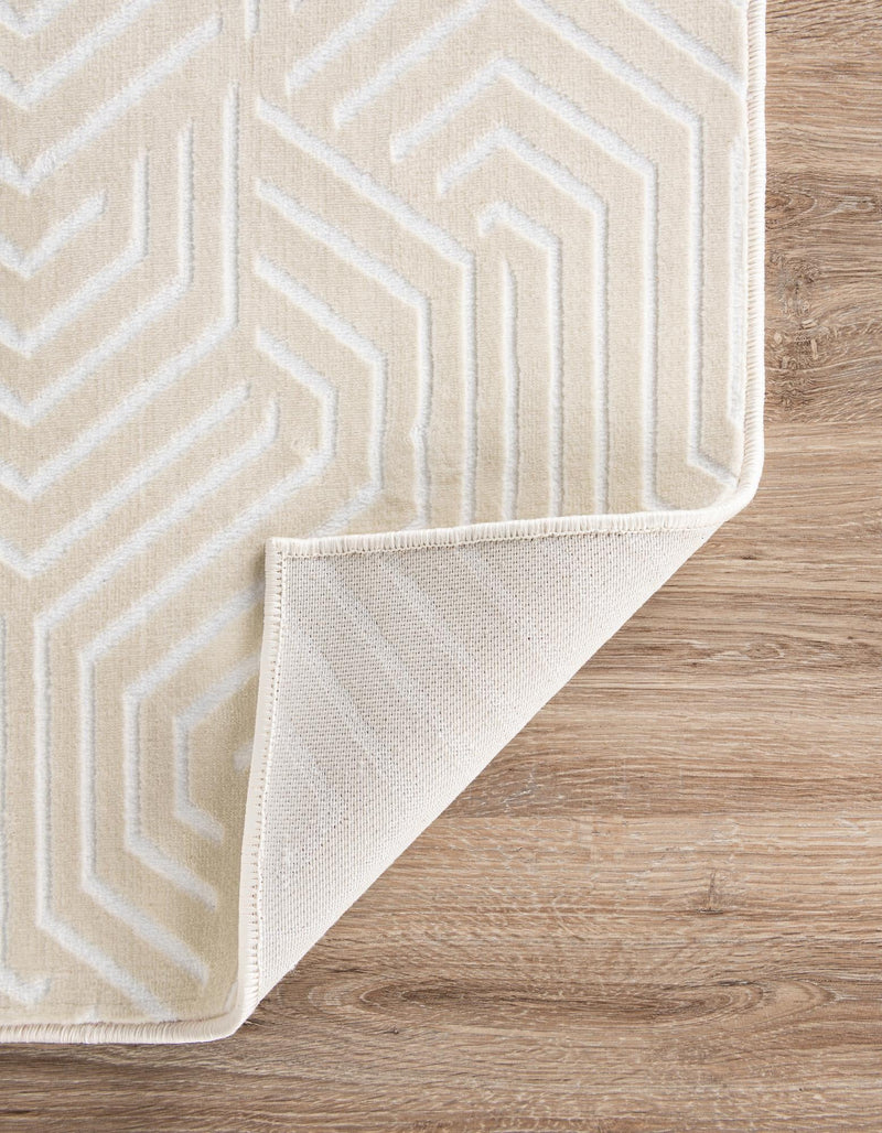 Aravalli Collection Area Rug - Udaipur Rectangle Ivory White  lifestyle 17