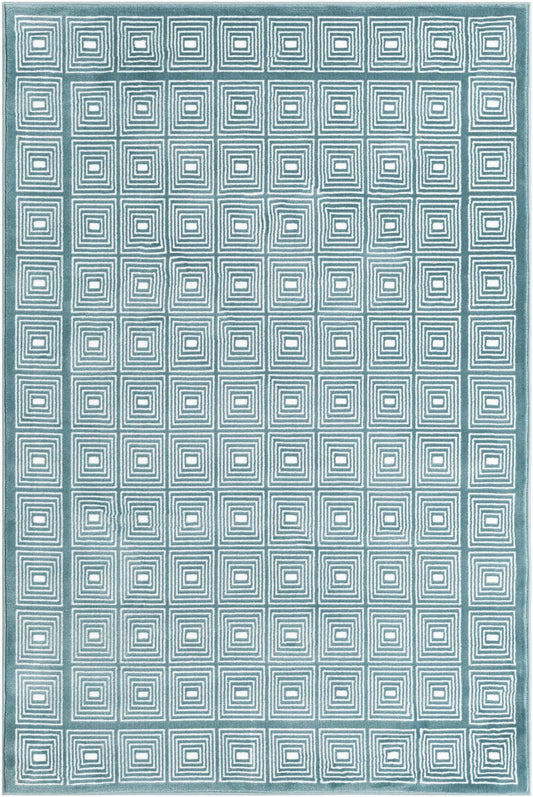 Aravalli Collection Area Rug -  Jaipur Rectangle Aegean Blue Main