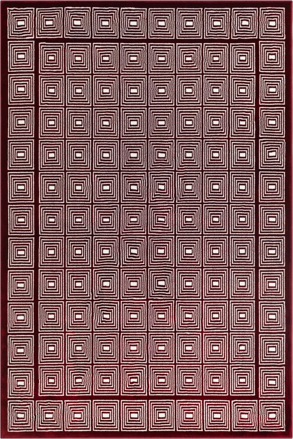 Aravalli Collection Area Rug -  Jaipur Rectangle Burgundy  lifestyle 2