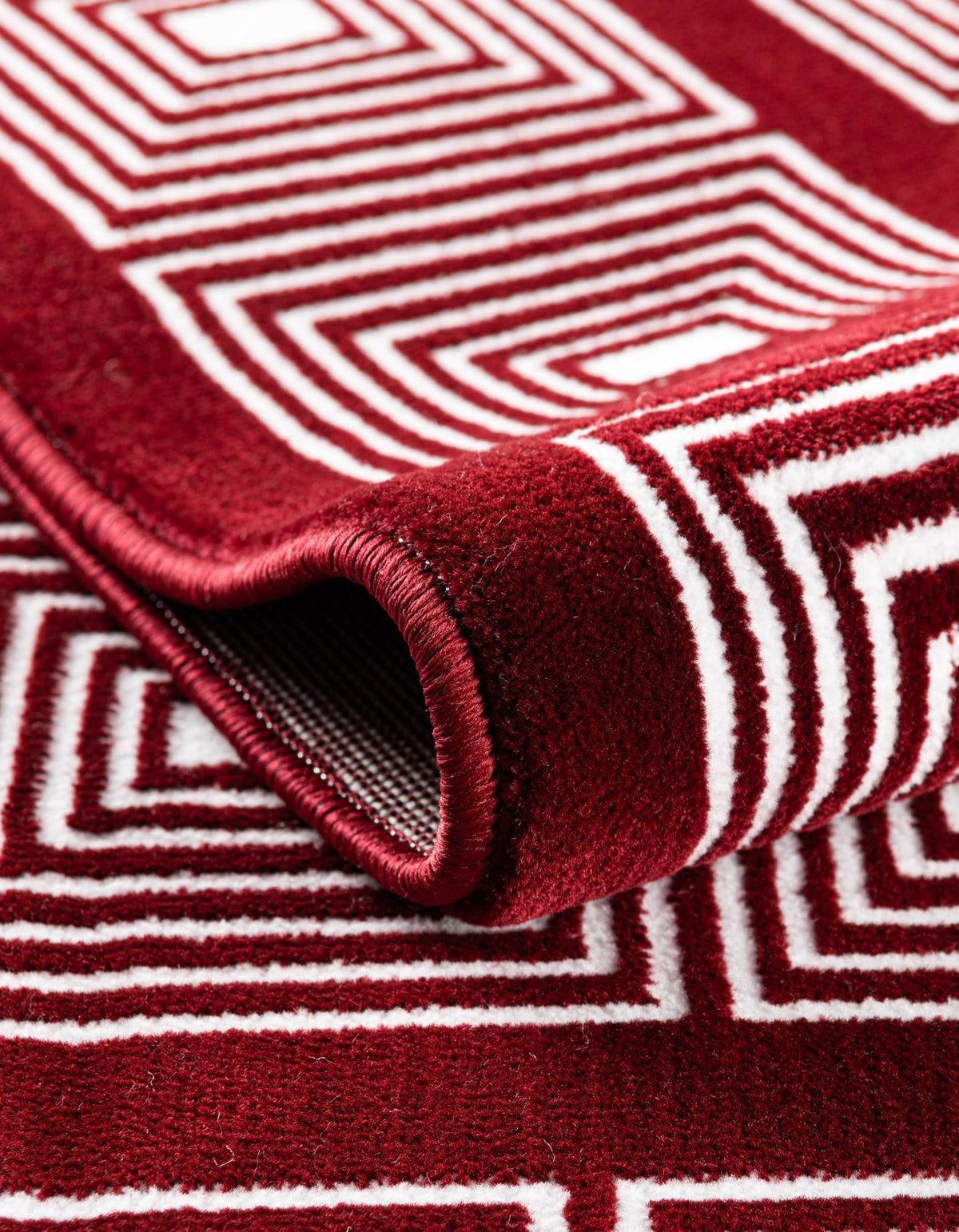 Aravalli Collection Area Rug -  Jaipur Rectangle Burgundy Red  lifestyle 10