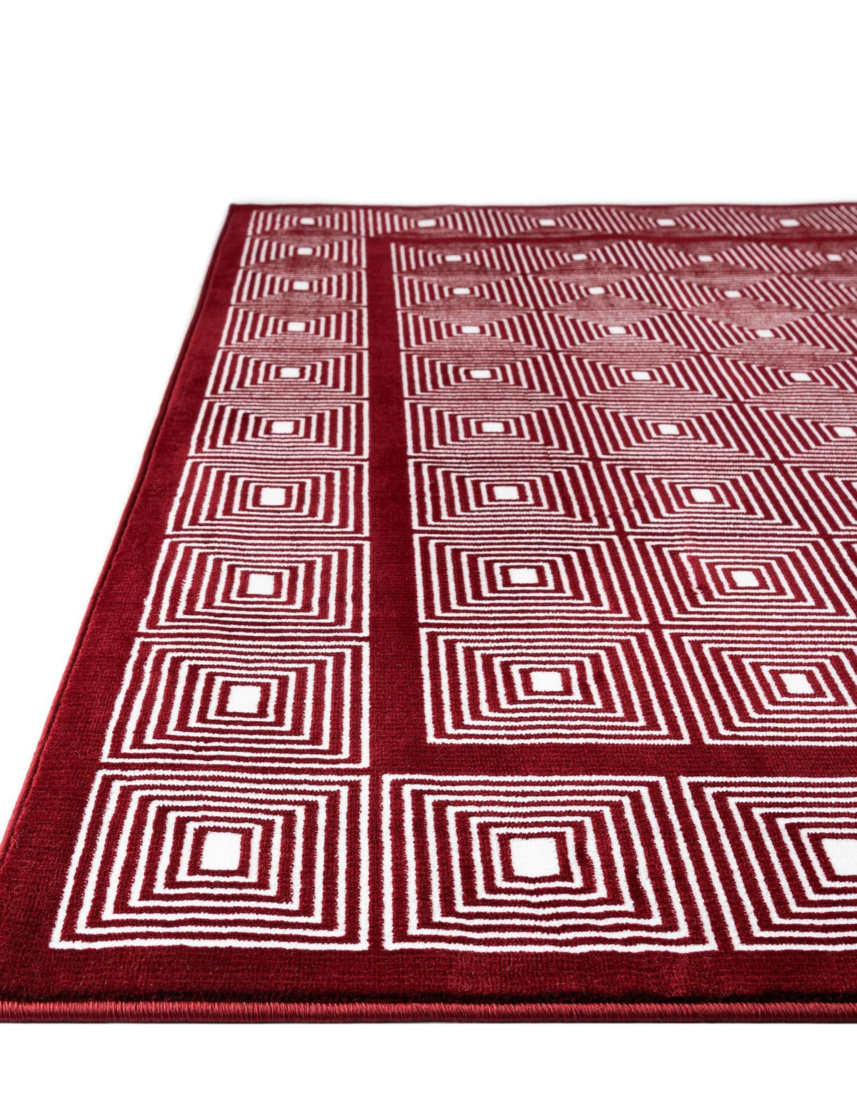 Aravalli Collection Area Rug -  Jaipur Rectangle Burgundy Red  lifestyle 17