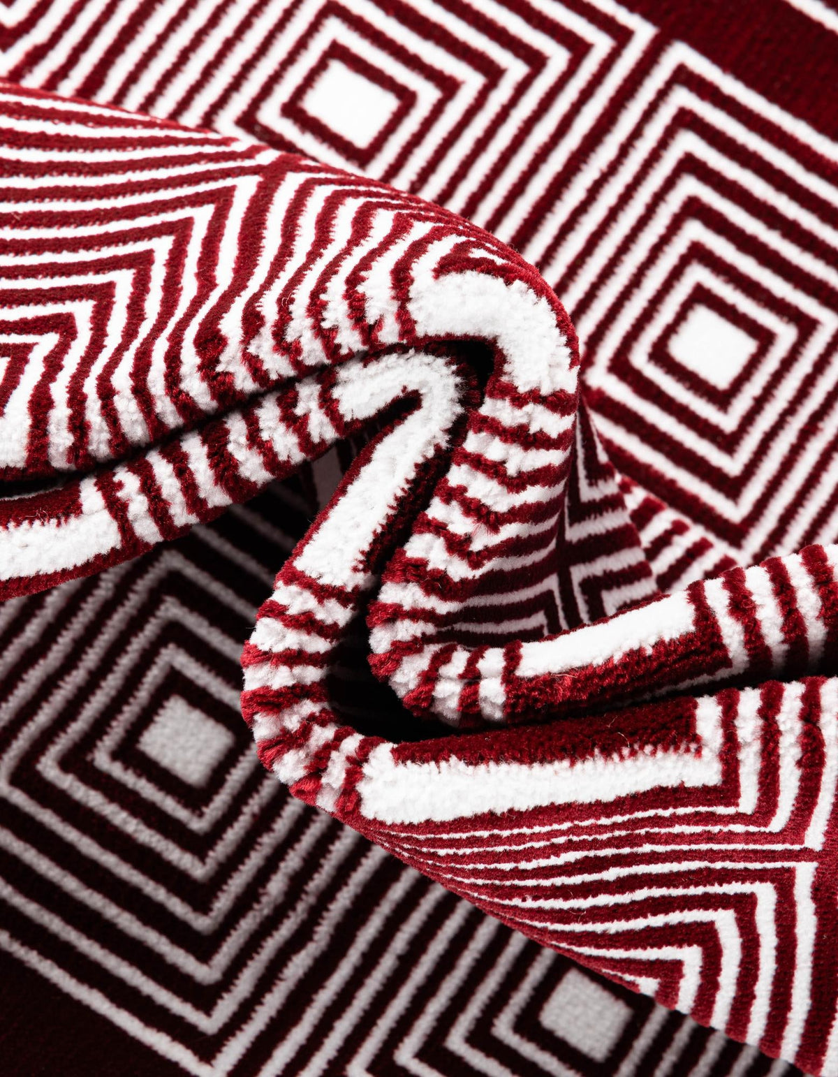 Aravalli Collection Area Rug -  Jaipur Rectangle Burgundy Red  lifestyle 24