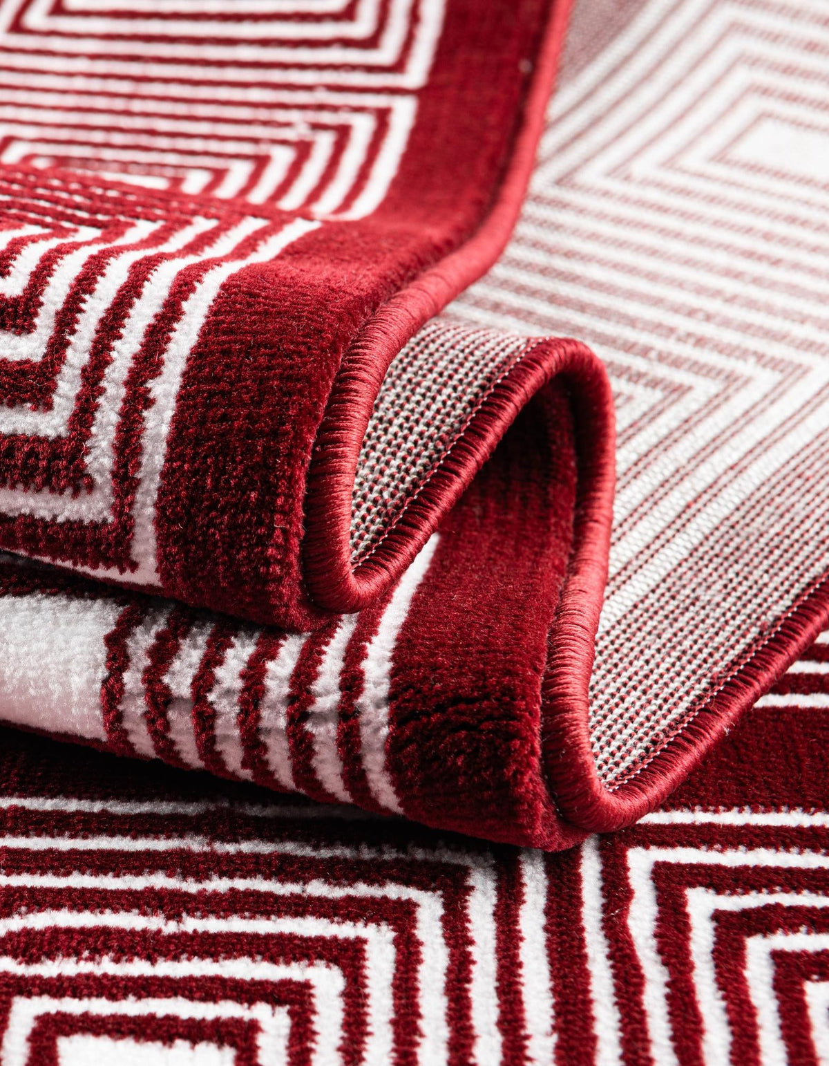 Aravalli Collection Area Rug -  Jaipur Rectangle Burgundy Red  lifestyle 59