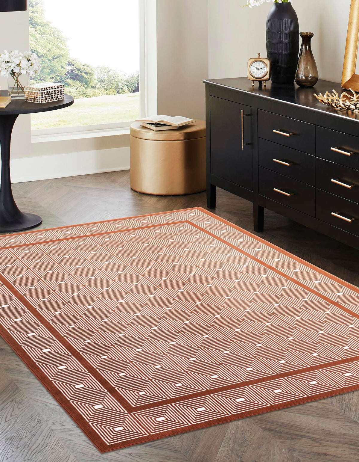 Aravalli Collection Area Rug -  Jaipur Rectangle Dusty Pink  lifestyle 22