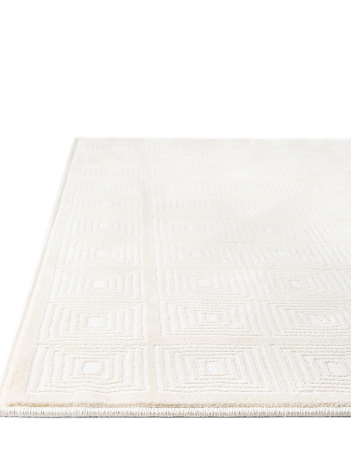 Aravalli Collection Area Rug -  Jaipur Rectangle Ivory White  lifestyle 19