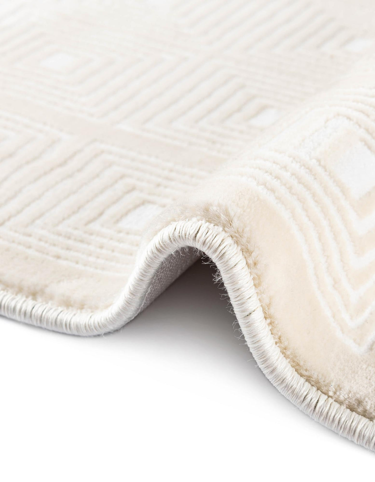 Aravalli Collection Area Rug -  Jaipur Rectangle Ivory White  lifestyle 40