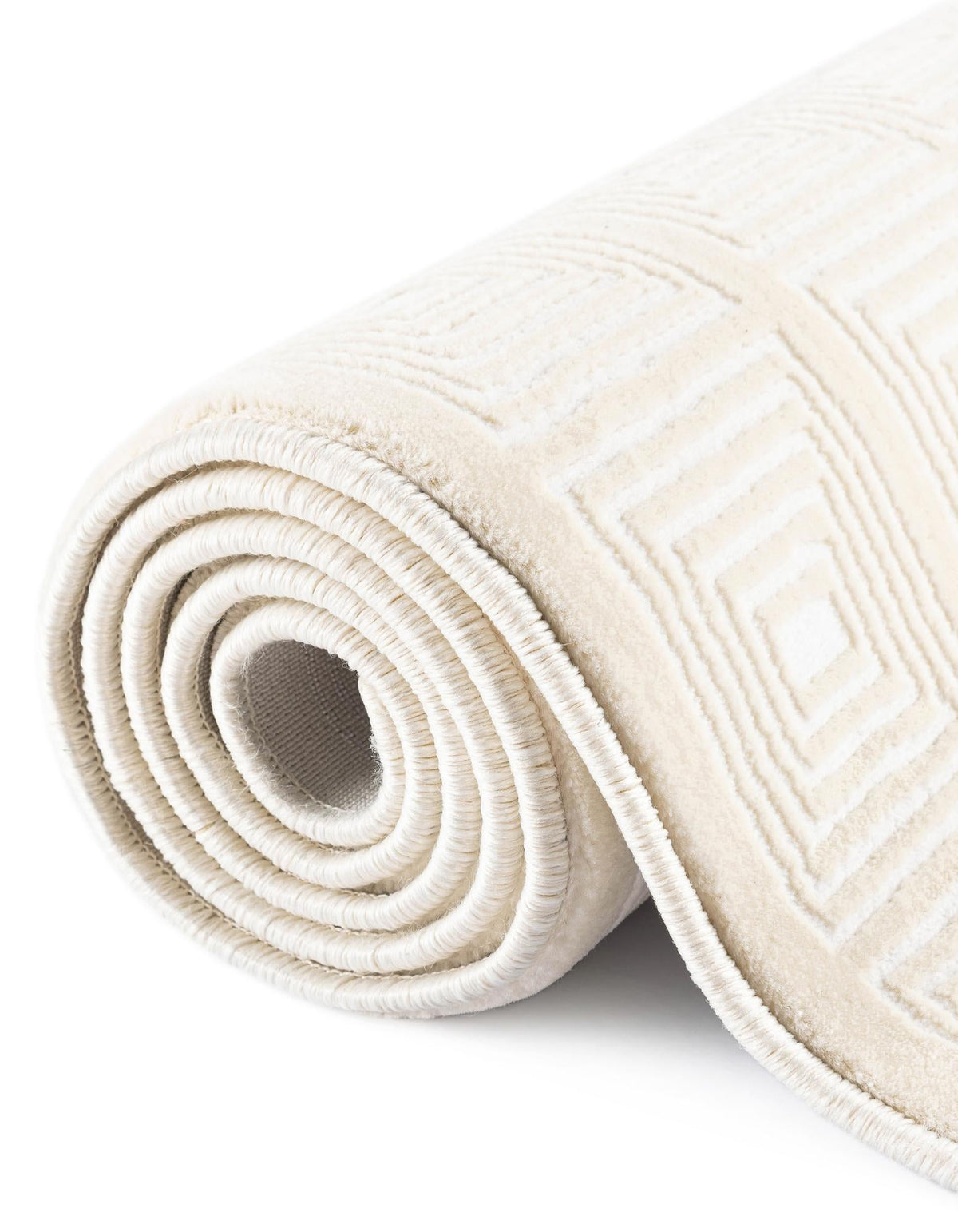 Aravalli Collection Area Rug -  Jaipur Rectangle Ivory White  lifestyle 54
