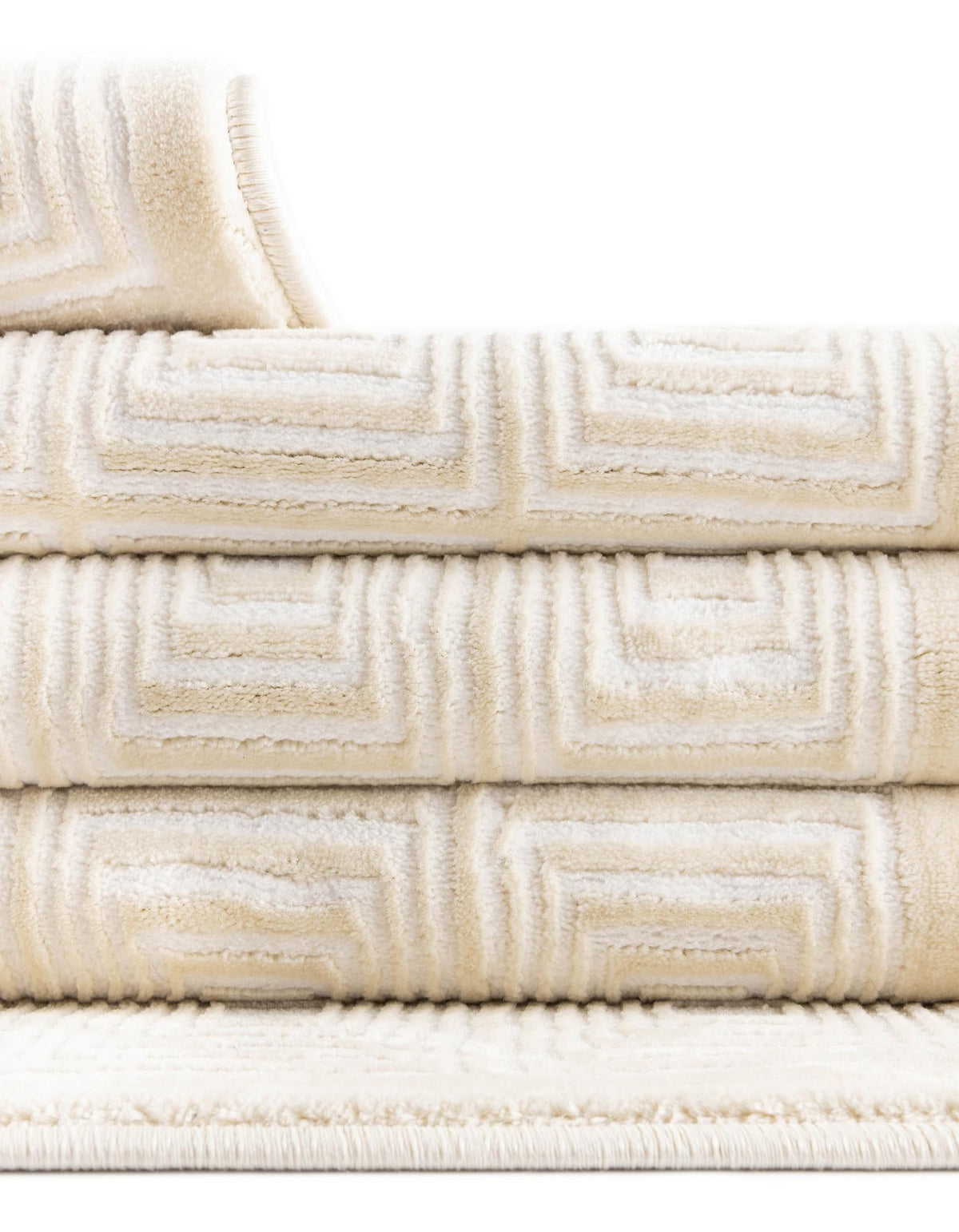 Aravalli Collection Area Rug -  Jaipur Rectangle Ivory White  lifestyle 68