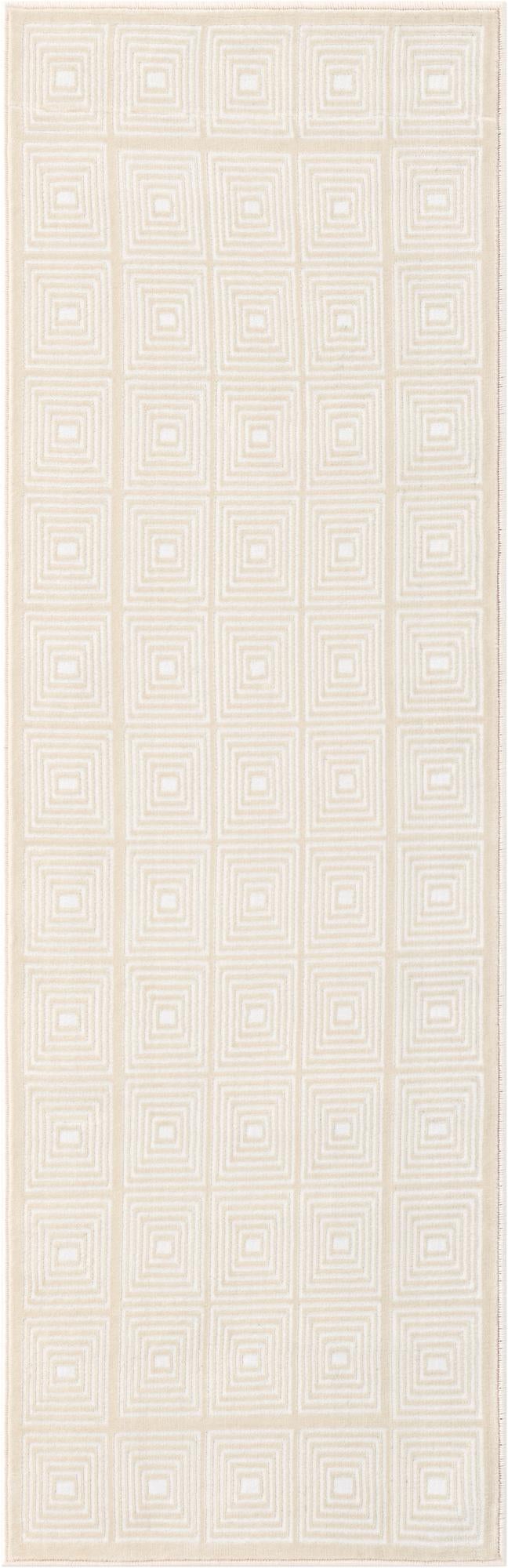 Aravalli Collection Area Rug -  Jaipur Runner Ivory White  lifestyle 107