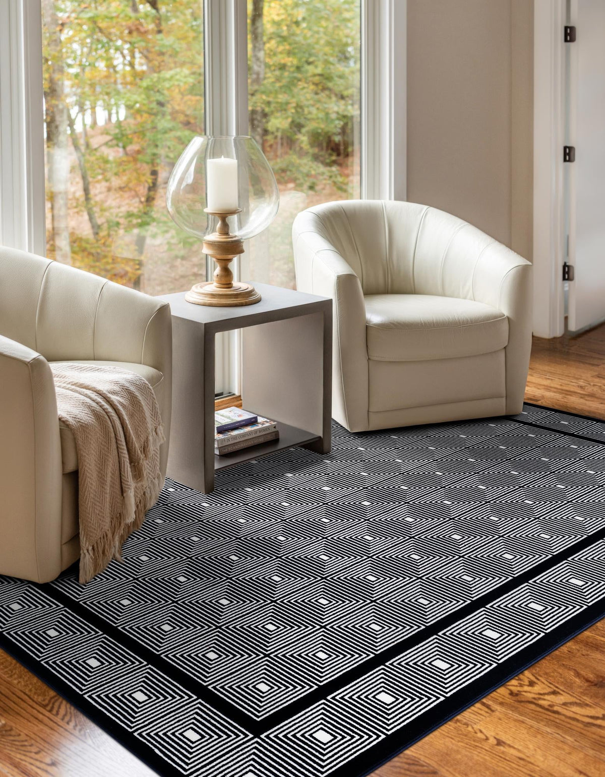 Aravalli Collection Area Rug -  Jaipur Rectangle Midnight Blue  lifestyle 12