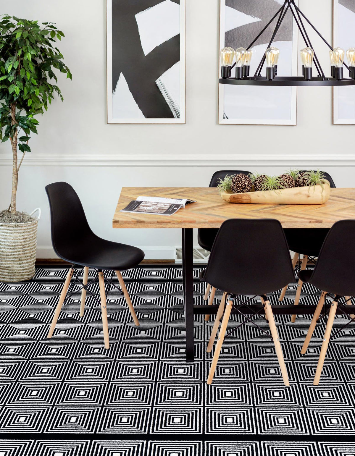 Aravalli Collection Area Rug -  Jaipur Rectangle Midnight Blue  lifestyle 18