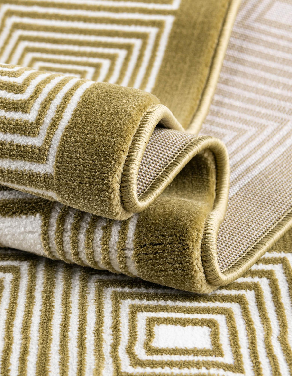 Aravalli Collection Area Rug -  Jaipur Rectangle Olive Green  lifestyle 63