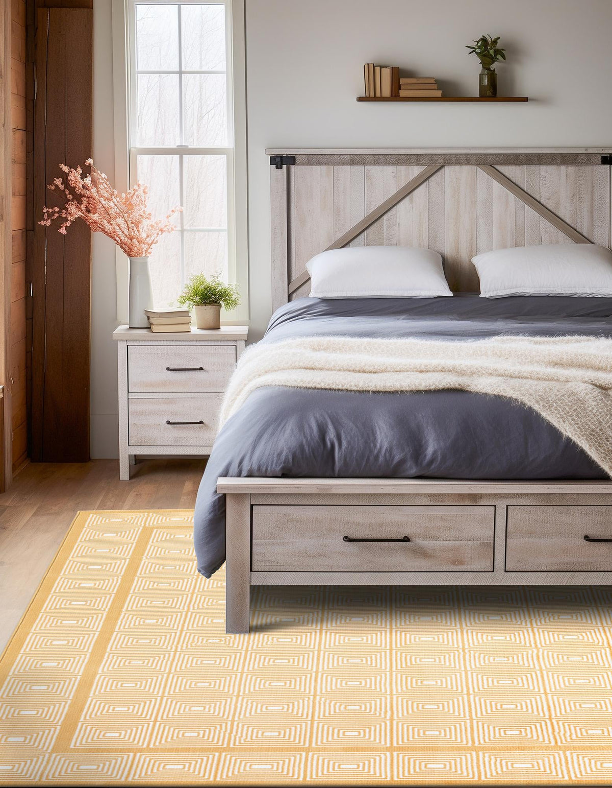 Aravalli Collection Area Rug -  Jaipur Rectangle Yellow  lifestyle 22