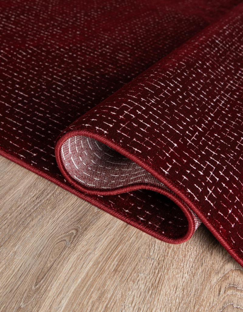 Aravalli Collection Area Rug -  Jaisalmer Rectangle Burgundy Red  lifestyle 17