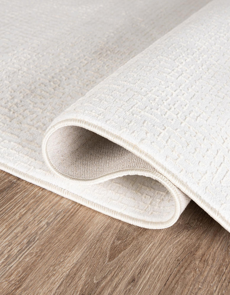 Aravalli Collection Area Rug -  Jaisalmer Rectangle Ivory White  lifestyle 21