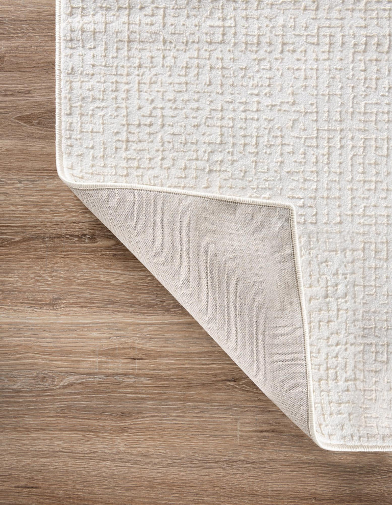 Aravalli Collection Area Rug -  Jaisalmer Rectangle Ivory White  lifestyle 24