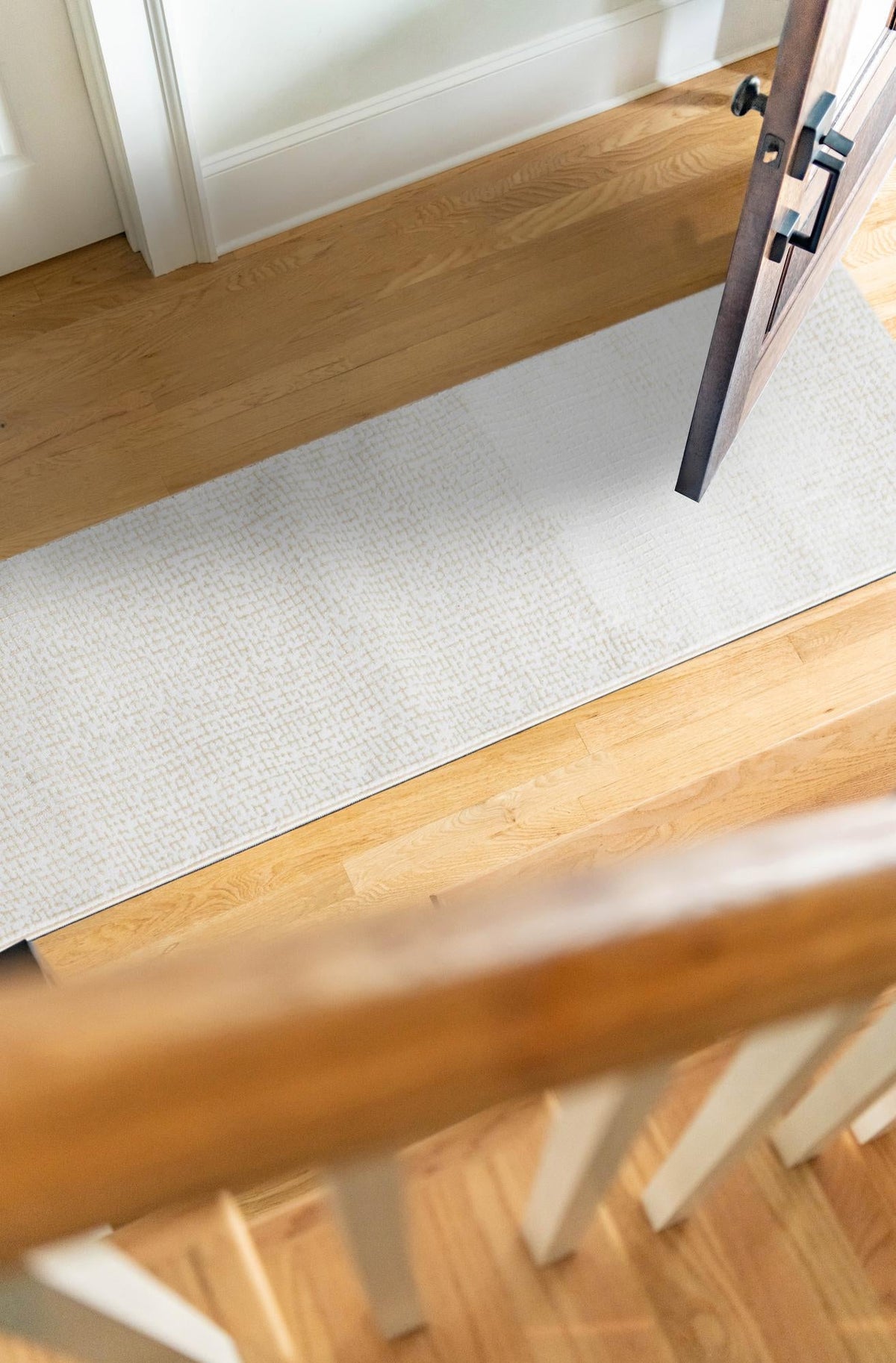 Aravalli Collection Area Rug -  Jaisalmer Runner Ivory White  lifestyle 222
