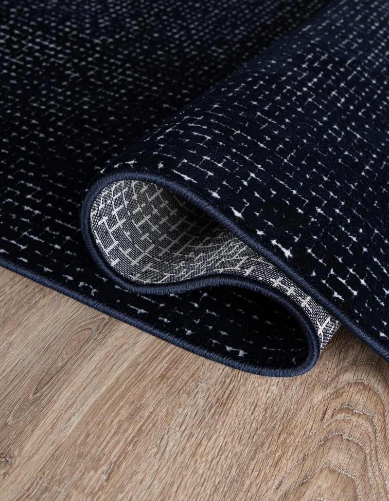 Aravalli Collection Area Rug -  Jaisalmer Rectangle Midnight Blue  lifestyle 25
