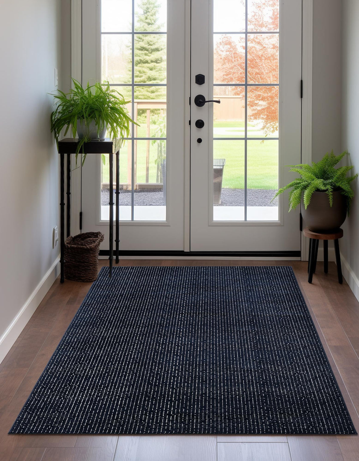 Aravalli Collection Area Rug -  Jaisalmer Rectangle Midnight Blue  lifestyle 15
