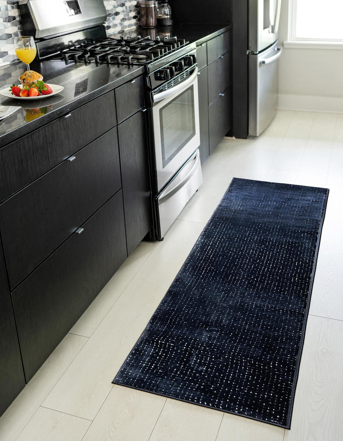 Aravalli Collection Area Rug -  Jaisalmer Runner Midnight Blue  lifestyle 227