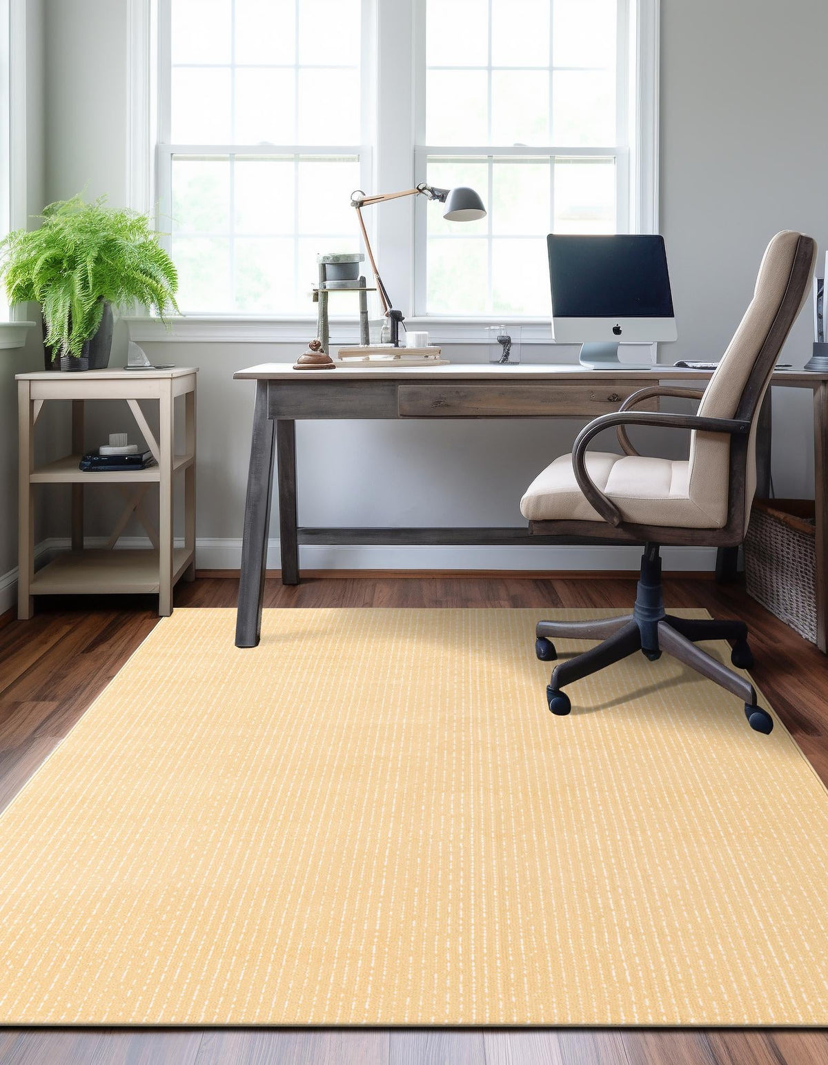 Aravalli Collection Area Rug -  Jaisalmer Rectangle Beige and Cream  lifestyle 7