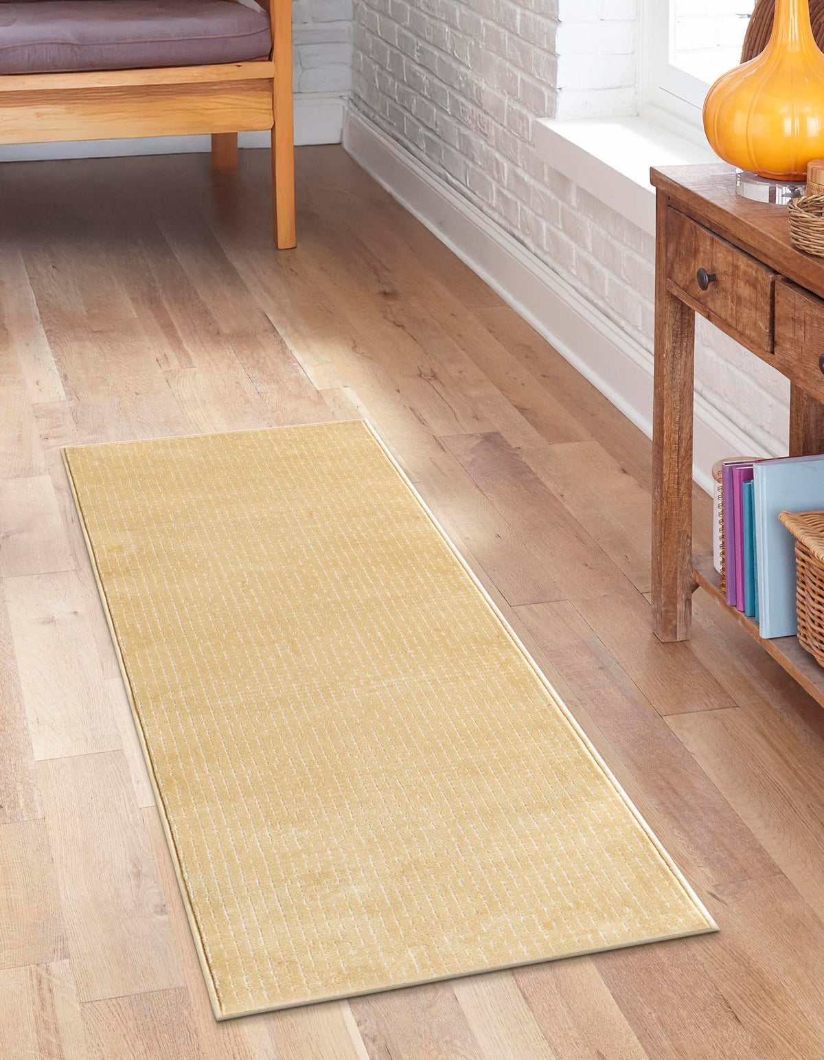 Aravalli Collection Area Rug -  Jaisalmer Runner Beige and Cream  lifestyle 176