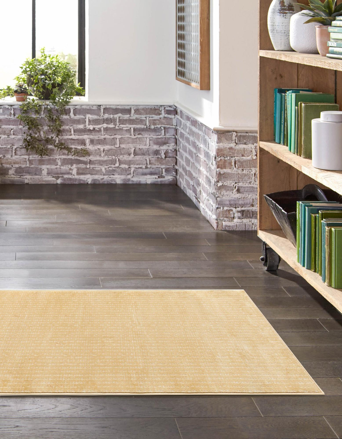 Aravalli Collection Area Rug -  Jaisalmer Runner Beige and Cream  lifestyle 209