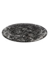 Riviera Elegance Collection Area Rug - Antibes (Black) Round Black  lifestyle 44