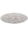 Riviera Elegance Collection Area Rug -  Monaco (Light Gray) Round Light Gray  lifestyle 31