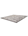 Tribal Terrace Treasures Collection Area Rug - Mayan Marina (Charcoal Gray) Square Charcoal Gray  lifestyle 19