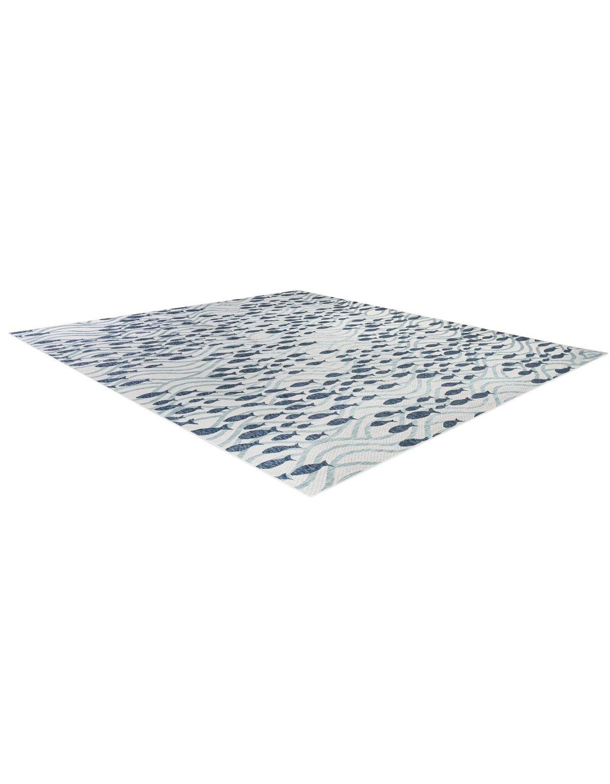 Seaside Haven Rugs Collection Area Rug -  Harbor Square Blue  lifestyle 15