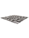 Seaside Haven Rugs Collection Area Rug -  Lighthouse (Black and White) Square Black and White  lifestyle 20