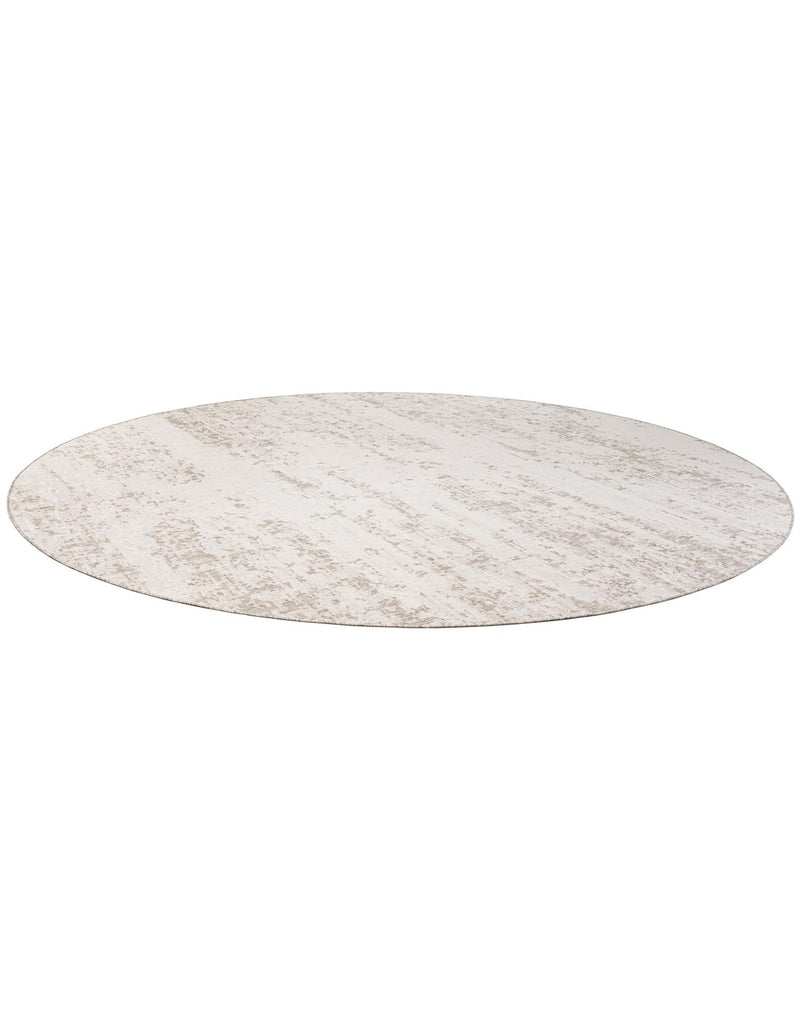 Urban Terrace Collection Area Rug -  Tribeca Round Gray  lifestyle 86