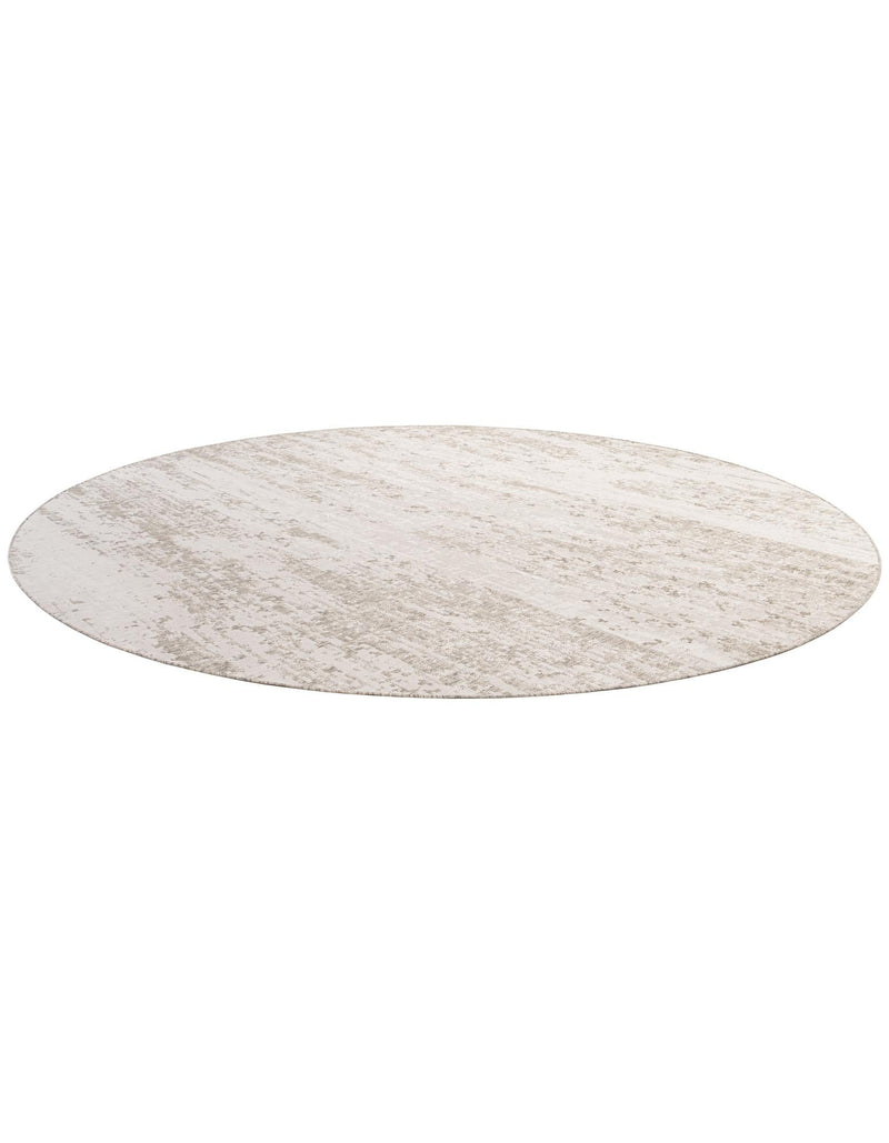 Urban Terrace Collection Area Rug -  Tribeca Round Gray  lifestyle 87